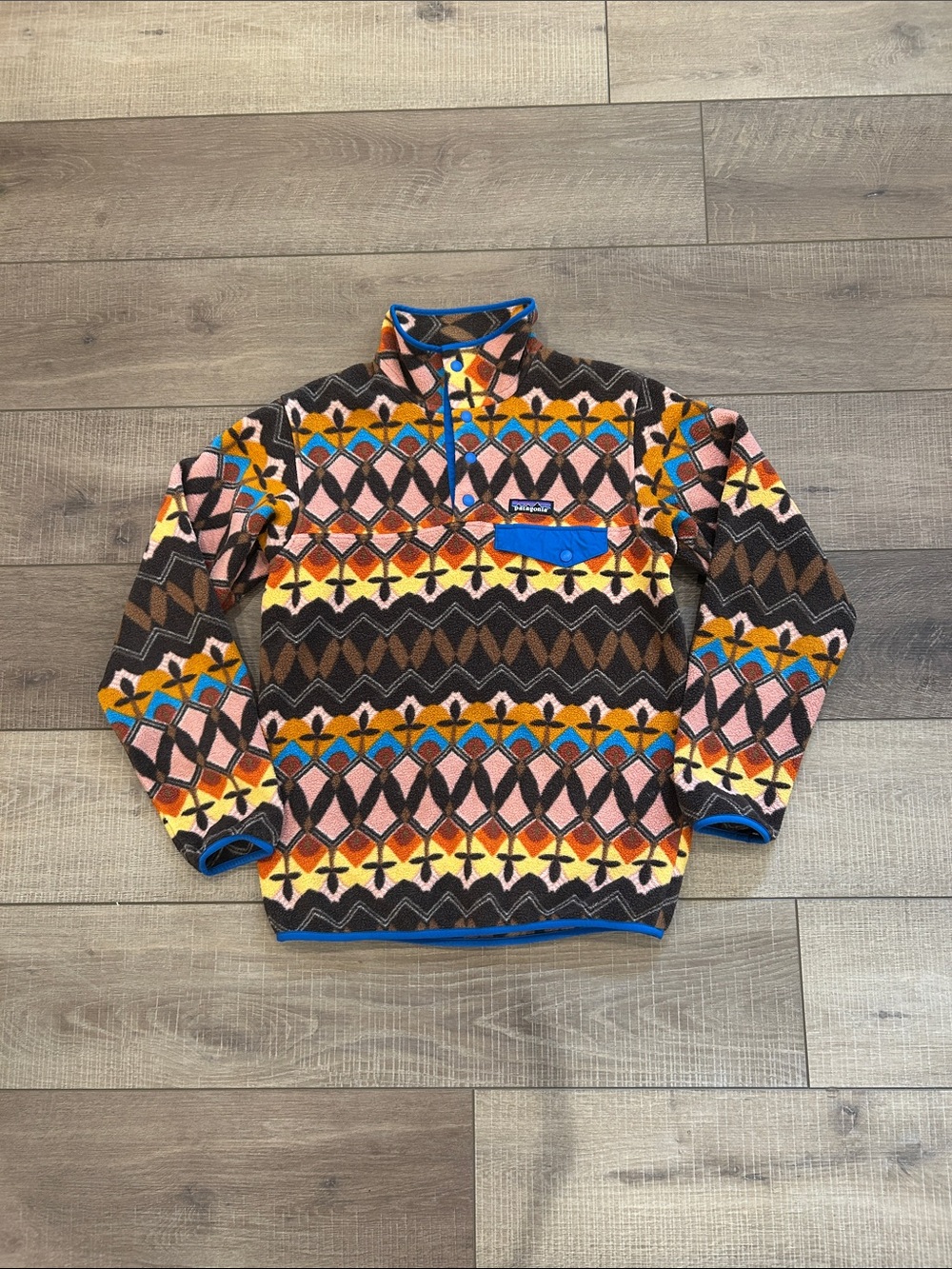 Patagonia women’s lightweight synchilla Snap-T pullover